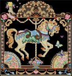 (image for) Mother's May Fancy Carousel Horse